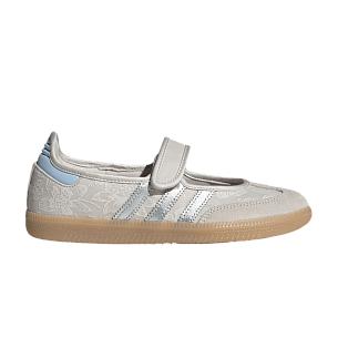 adidas Women's Samba OG Chalk Pearl Silver Metallic