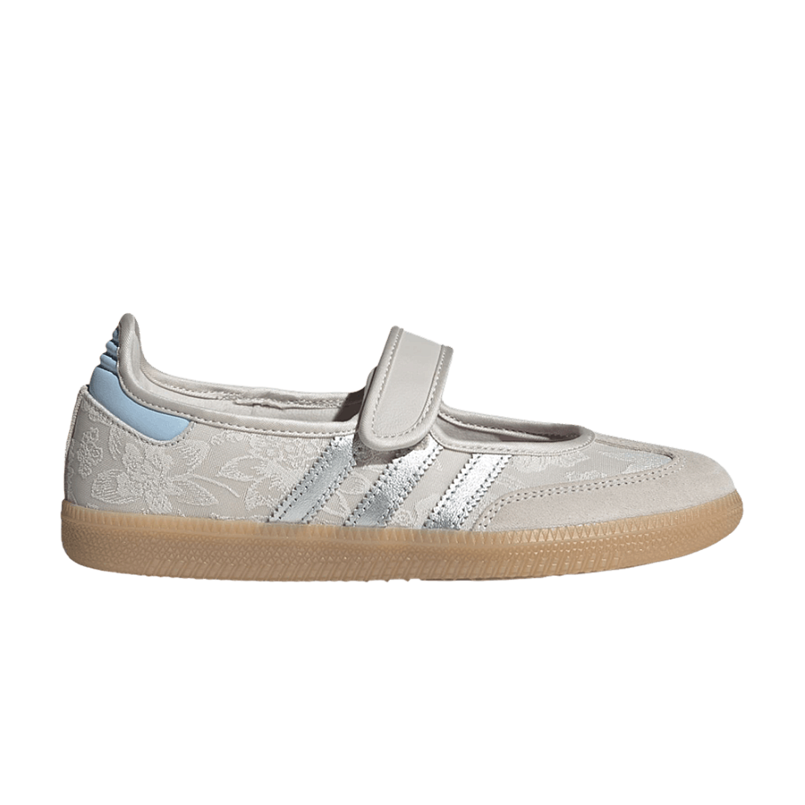 Фото № 1 с приближением к товару «‎adidas Women's Samba OG Chalk Pearl Silver Metallic»