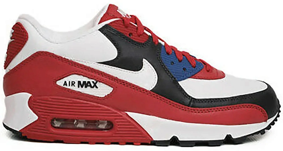 Фото № 1 с приближением к товару «‎Nike Air Max 90 Leather Sport Red Dark Obsidian»