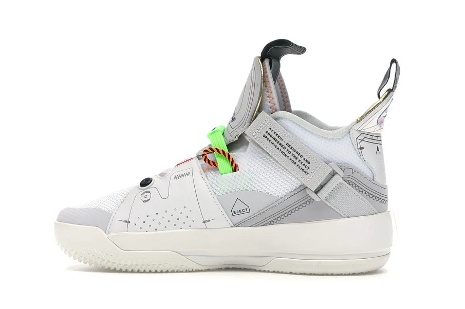 Фото № 6 с приближением к товару «‎Jordan XXXIII Vast Grey »