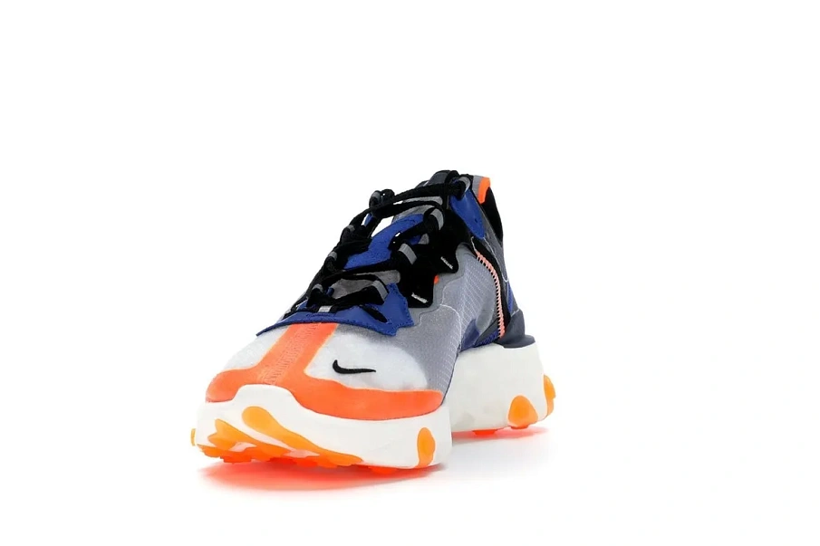 Фото № 4 с приближением к товару «‎Nike React Element 87 Thunder Blue/Total Orange»