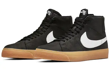 Nike Sb Zoom Blazer Mid ISO 'BlackWhiteGum' - 5