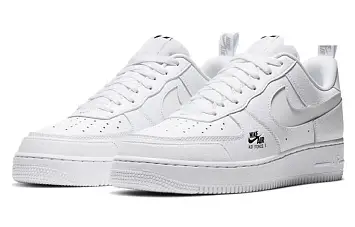 Nike Air Force 1 Lv8 Utility 3M Skate Shoes White - 4