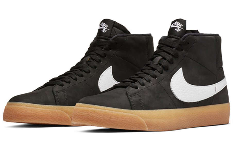 Фото № 3 с приближением к товару «‎Nike Sb Zoom Blazer Mid ISO 'BlackWhiteGum'»