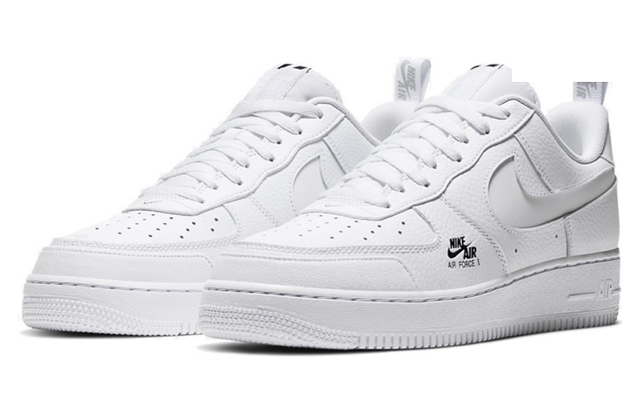 Фото № 3 с приближением к товару «‎Nike Air Force 1 Lv8 Utility 3M Skate Shoes White»