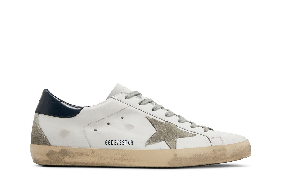 Фото № 2 с приближением к товару «‎Golden Goose Superstar White Night Blue»
