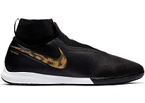 Фото № 1 с приближением к товару «‎Nike React Phantom VSN Pro DF IC Black Metallic Gold»