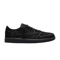 Фото № 1 с приближением к товару «‎Travis Scott x Air Jordan 1 Retro Low OG SP Black Phantom Sample»
