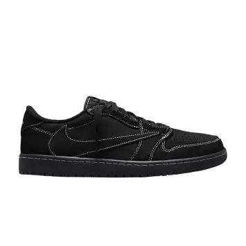 Travis Scott x Air Jordan 1 Retro Low OG SP Black Phantom Sample - 1