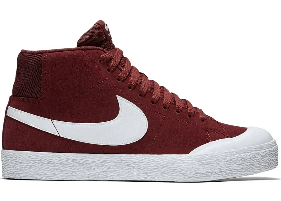 Фото № 1 с приближением к товару «‎Nike SB Zoom Blazer Mid Dark Team Red»