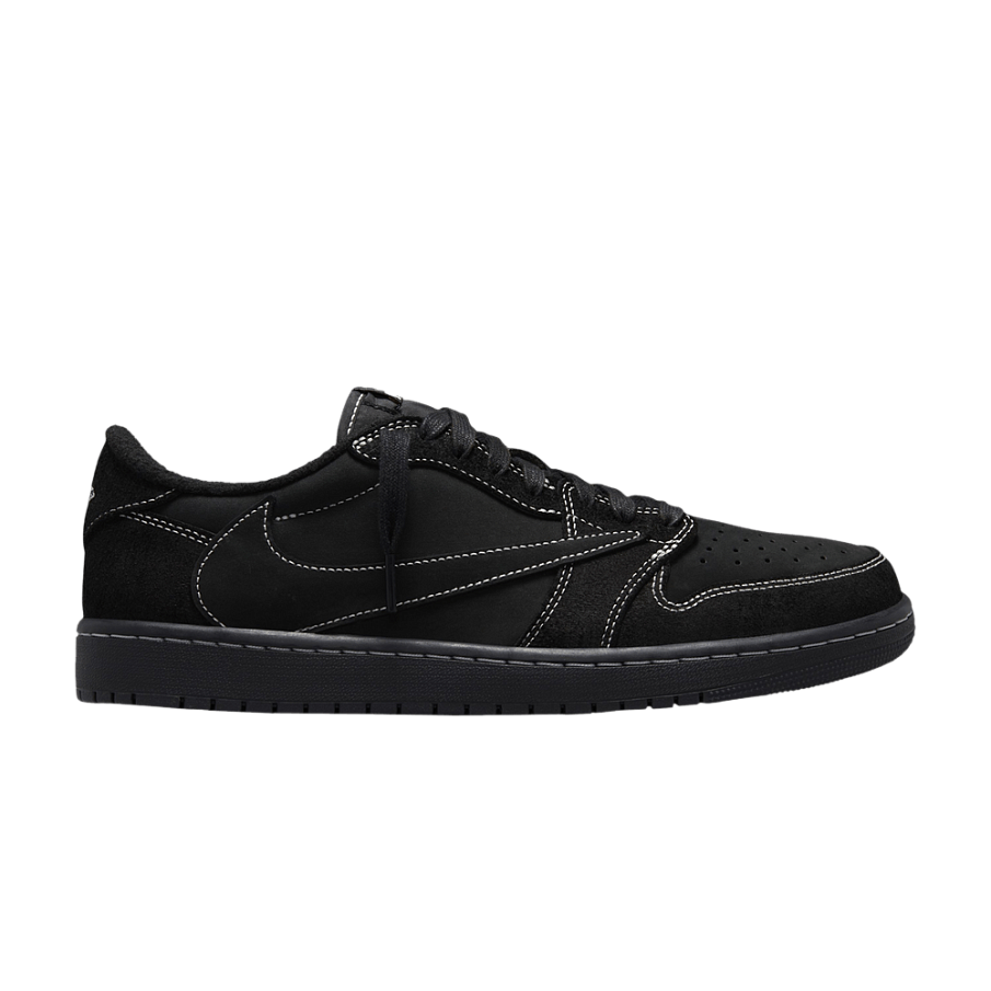 Фото № 1 с приближением к товару «‎Travis Scott x Air Jordan 1 Retro Low OG SP Black Phantom Sample»