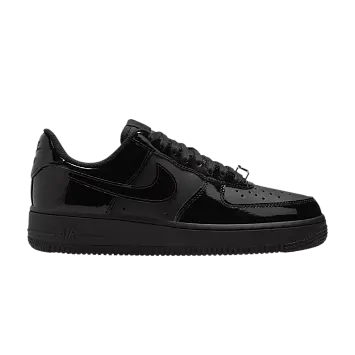 Nike Women's Air Force 1 Low 07 Patent Black