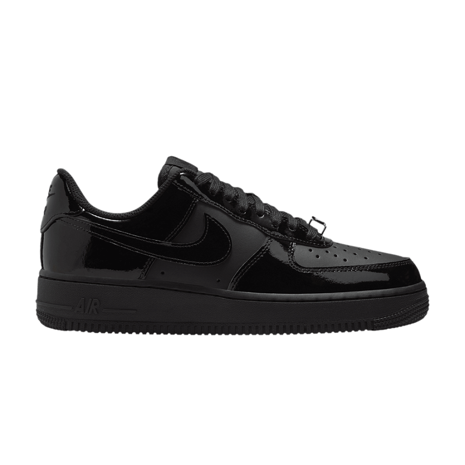 Фото № 1 с приближением к товару «‎Nike Women's Air Force 1 Low 07 Patent Black»