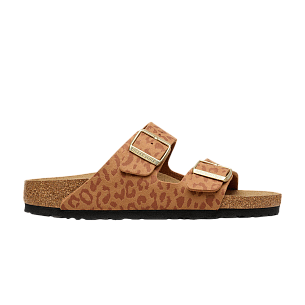 Birkenstock Women's Arizona Synthetic Sandal Leopard Pecan (1031926)