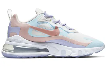 Nike Air Max270 React Running Shoes Sail Coral Stardust (CQ4805-146) - 2