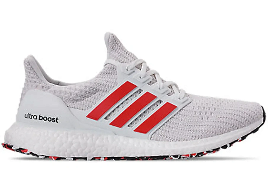 Фото № 1 с приближением к товару «‎adidas Ultra Boost 4.0 Cloud White Active Red (Sample)»