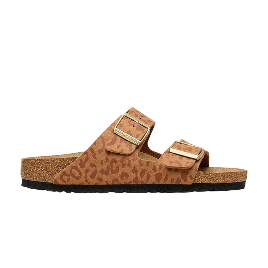 Фото № 1 с приближением к товару «‎Birkenstock Women's Arizona Synthetic Sandal Leopard Pecan (1031926)»
