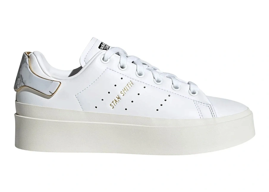 Фото № 1 с приближением к товару «‎adidas Stan Smith Bonega Cloud White Cloud White Gold Metallic »
