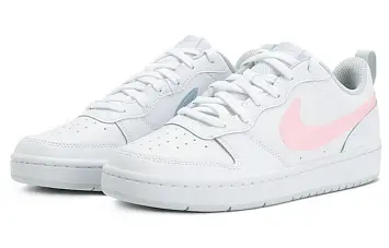 Nike Court Borough Low (GS) WhiteBluePink - 3