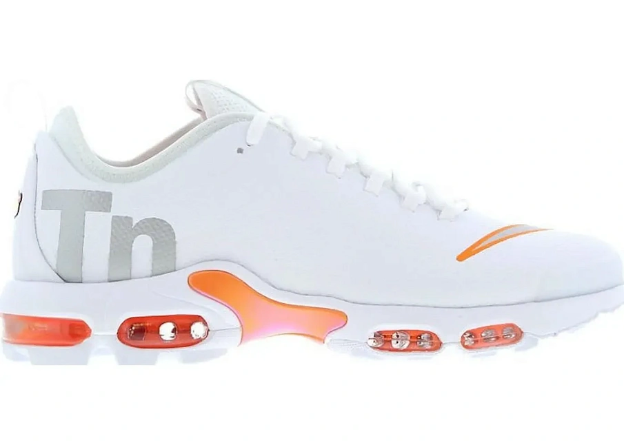Фото № 1 с приближением к товару «‎Nike Mercurial TN White Silver Orange»