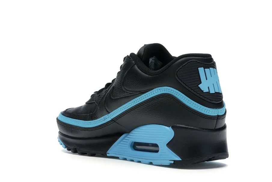 Фото № 6 с приближением к товару «‎Nike Air Max 90 Undefeated Black Blue Fury»