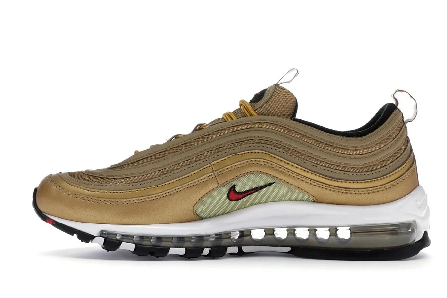 Фото № 5 с приближением к товару «‎Nike Air Max 97 Metallic Gold (Italy)»