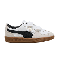 Фото № 1 с приближением к товару «‎Puma Palermo Elevata Leather Little Kid White Vapor Grey Gum»