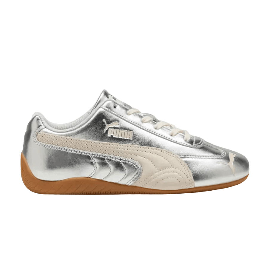 Фото № 1 с приближением к товару «‎Puma Women's Speedcat Silver Alpine Snow»