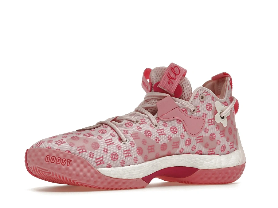 Фото № 3 с приближением к товару «‎adidas Harden Vol. 6 Clear Pink Cloud White Team Real Magenta»