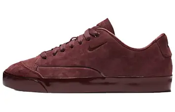 Nike Wmns Blazer City Low Suede 'Burgundy ' - 1