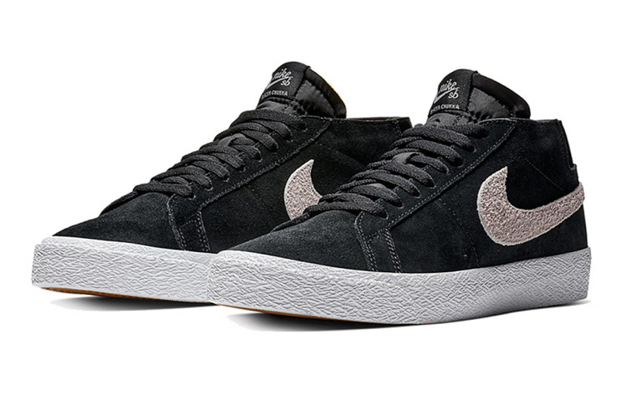Фото № 3 с приближением к товару «‎Nike Blazer Chukka SB Suede 'Black Beige'»