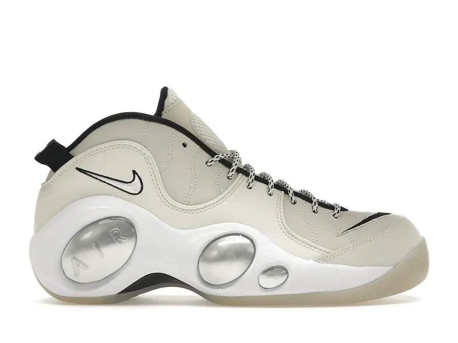 Фото № 1 с приближением к товару «‎Nike Air Zoom Flight 95 Sail Pale Ivory Metallic Silver»