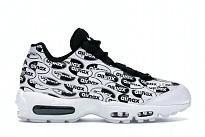 Фото № 1 с приближением к товару «‎Nike Air Max 95 All Over Print White Black»