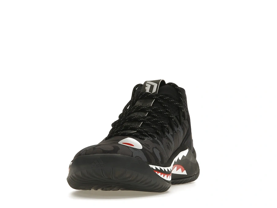 Фото № 3 с приближением к товару «‎adidas Dame 4 A Bathing Ape Black»