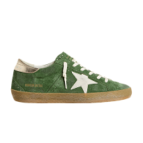 Фото № 1 с приближением к товару «‎Golden Goose Women's Superstar Green Gold Metallic»