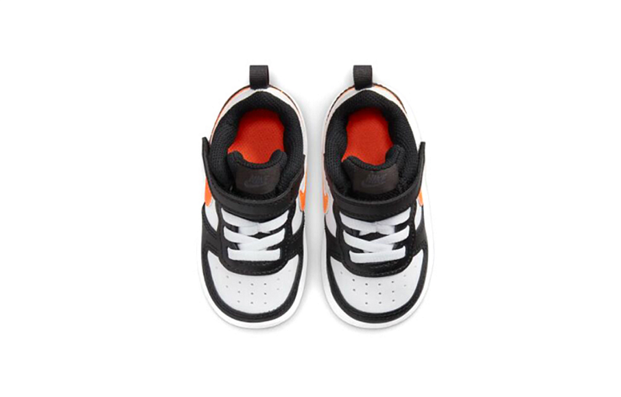 Фото № 4 с приближением к товару «‎Nike Court Borough Low 2 Sneakers BlackWhiteOrange»