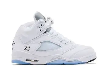 Air Jordan 5 GS White Metallic - 2