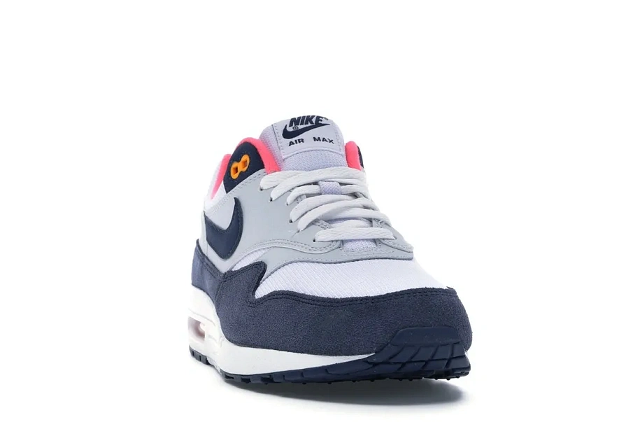 Фото № 3 с приближением к товару «‎Nike Air Max 1 Pure Platinum Midnight Navy Racer Pink »