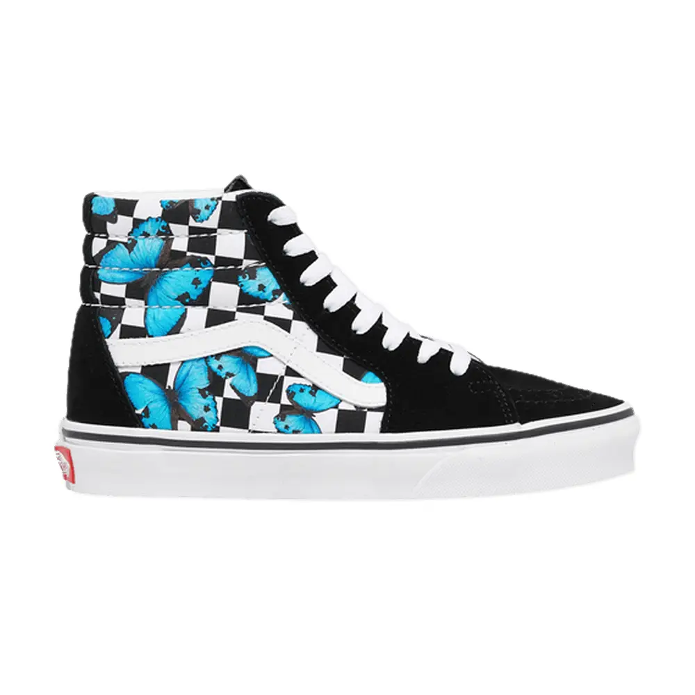 Vans Sk8-Hi Butterfly Checkerboard - 1