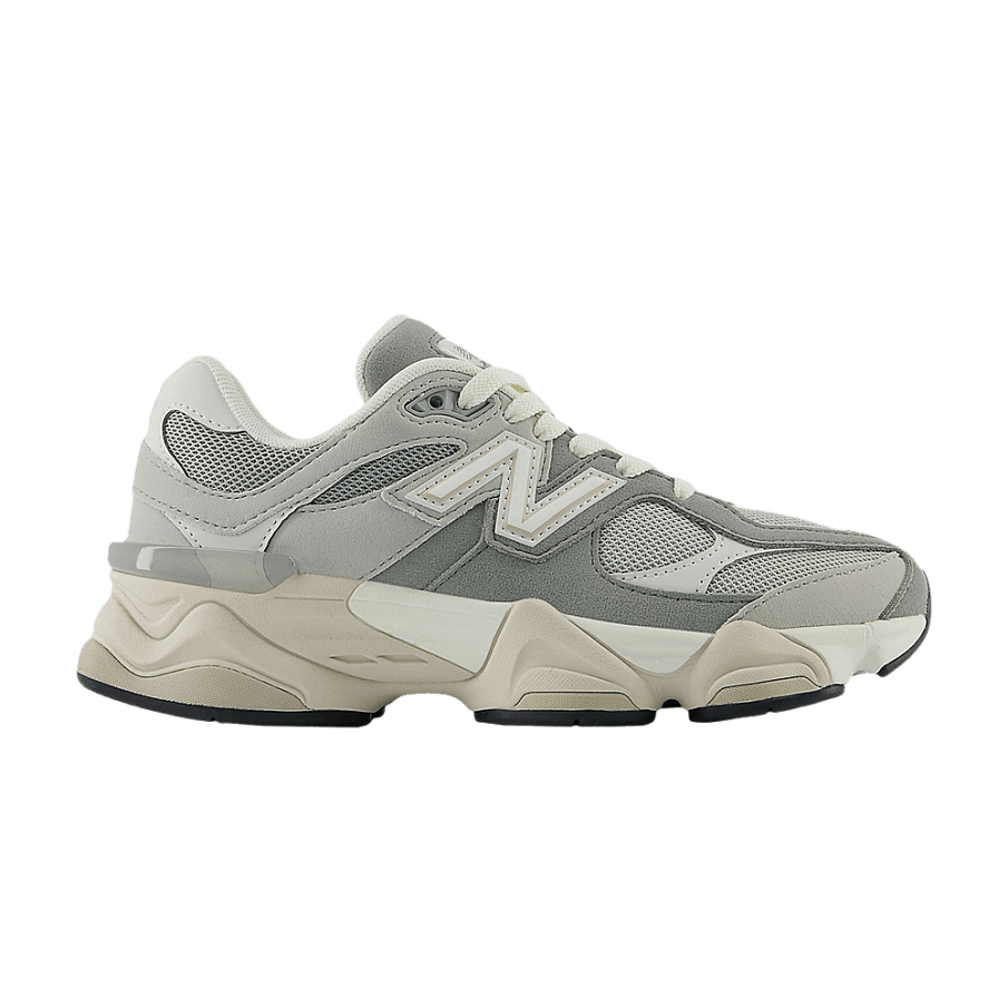 Фото № 1 с приближением к товару «‎New Balance 9060 Big Kid Grey»