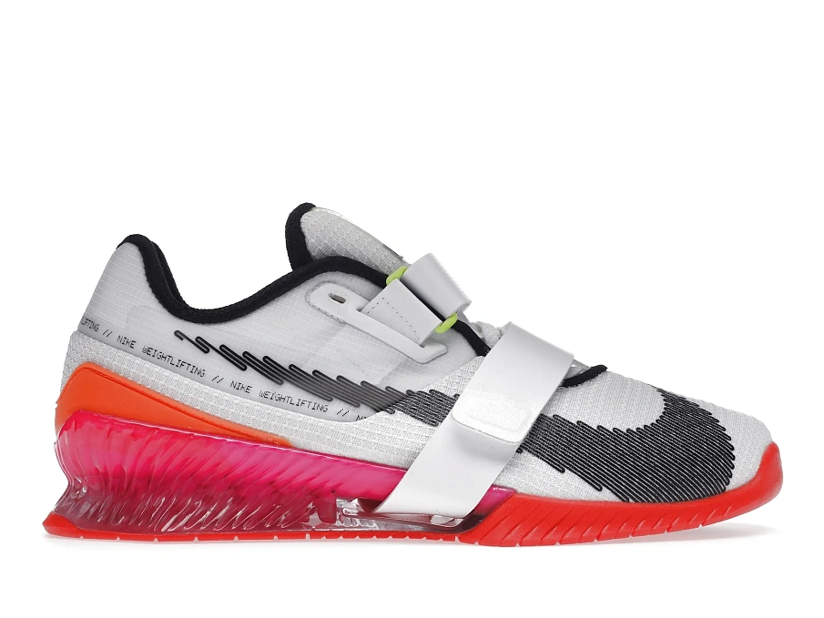 Фото № 1 с приближением к товару «‎Nike Romaleos 4 SE White Bright Crimson Pink»
