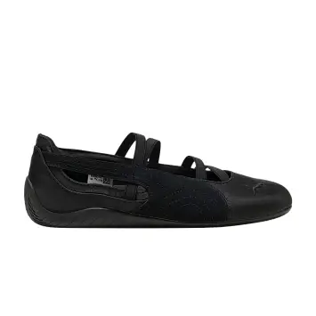 Puma Women's Speedcat Ballet Satin Black Cool Dark Grey - 1