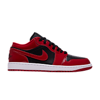 Фото № 1 с приближением к товару «‎Air Jordan 1 Low Patent Varsity Red Black»