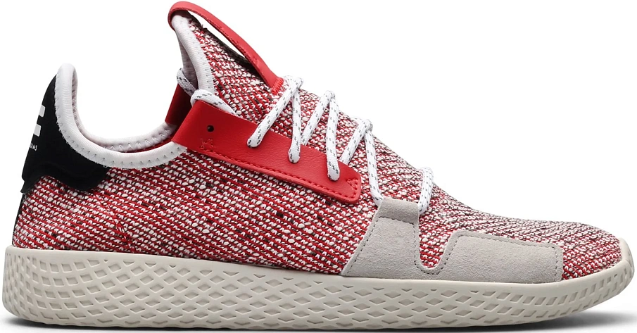 Фото № 1 с приближением к товару «‎adidas Tennis Hu V2 Pharrell Solar Pack Scarlet»