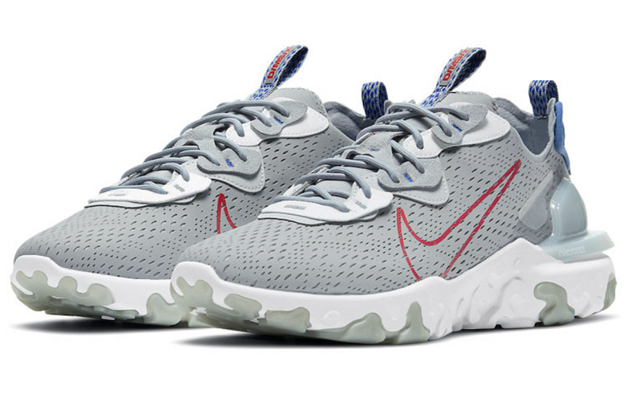 Фото № 2 с приближением к товару «‎Nike React Vision GreyRedBlue»