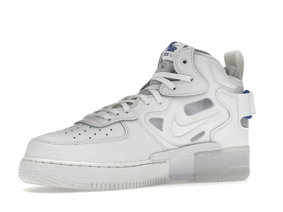 Фото № 3 с приближением к товару «‎Nike Air Force 1 Mid React Summit White»