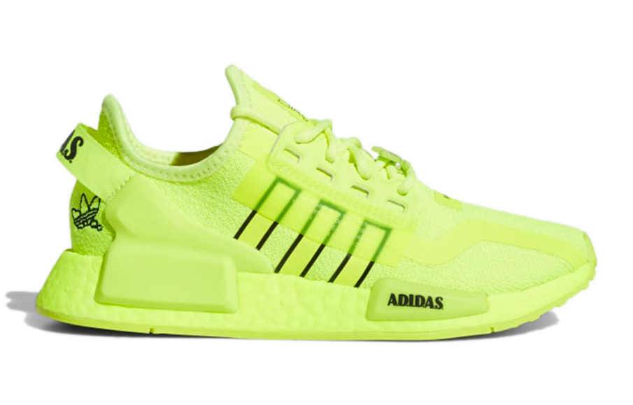 Фото № 2 с приближением к товару «‎adidas originals NMDR1 V2 J Shoes Yellow»