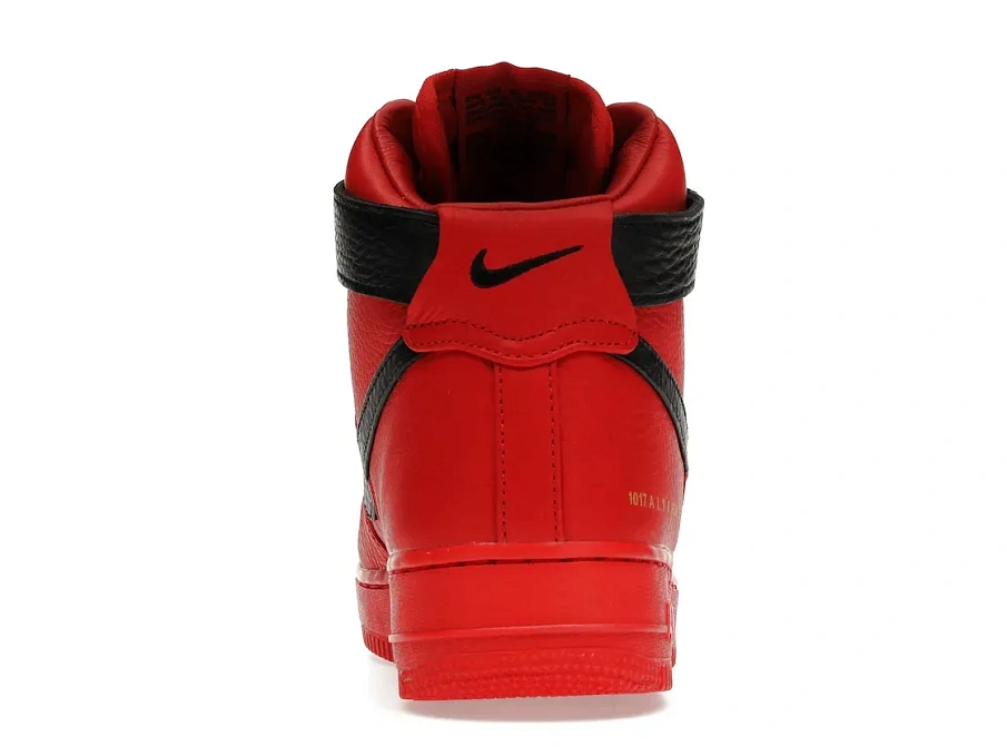 Фото № 4 с приближением к товару «‎Nike Air Force 1 High 1017 ALYX 9SM Red Black»