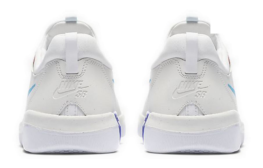 Фото № 4 с приближением к товару «‎Nike SB Nyjah Summit White Light Blue Fury»