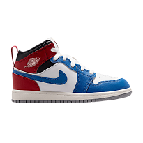 Фото № 1 с приближением к товару «‎Air Jordan Jordan 1 Mid PS True Blue Varsity Red»
